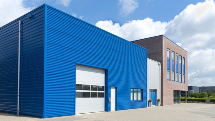 Industrial floor coating in a commercial building — coating systems