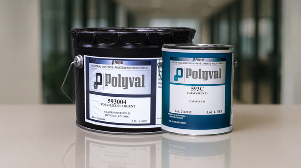 Polyflex 53 Silver, Concrete Hydro Insulation, Roof & Foundation Waterproofing, Waterproofing & Heat Reflective Paint (Base: 7.57L)