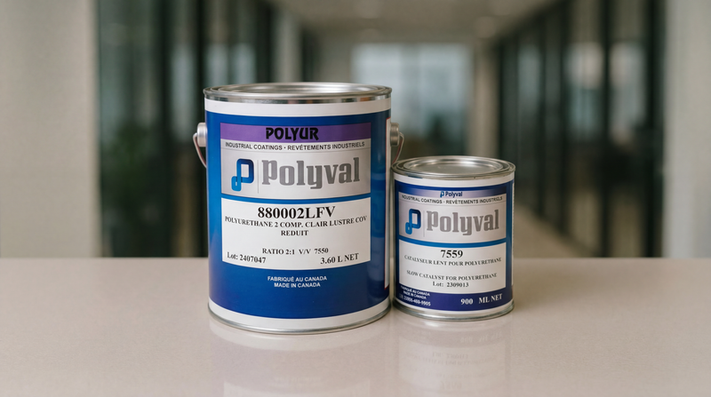 Polyur 8000 Series — Aliphatic Acrylic Polyurethane (High-Gloss DTM Topcoat)
